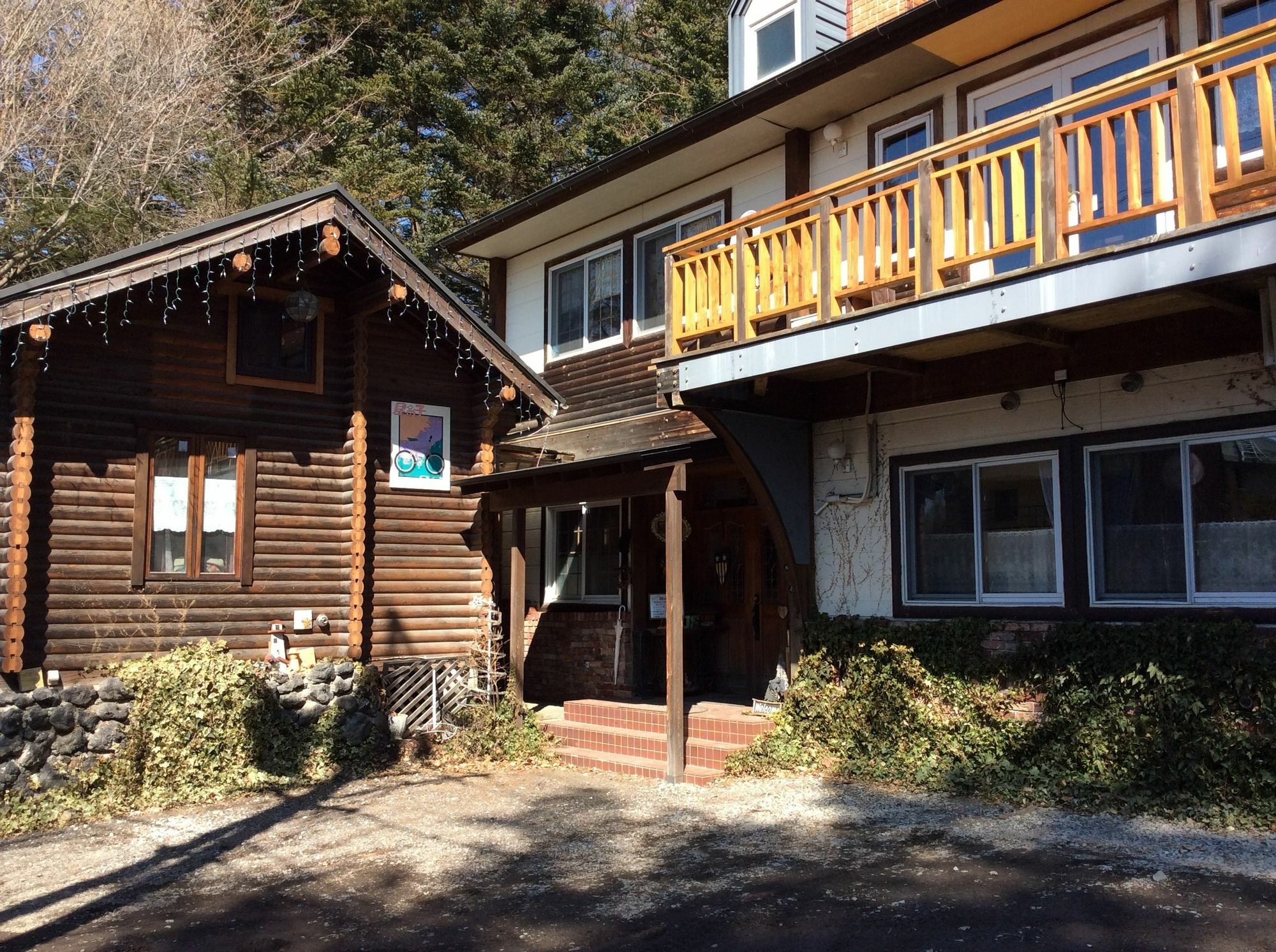 Pension And Log Cottage Hoshinoko Karuizawa Exterior foto